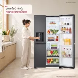 ตู้เย็น Side by Side GC-L257KQKW 22.4 คิว Smart Inverter™ GC-L257KQKW รูปที่ 1